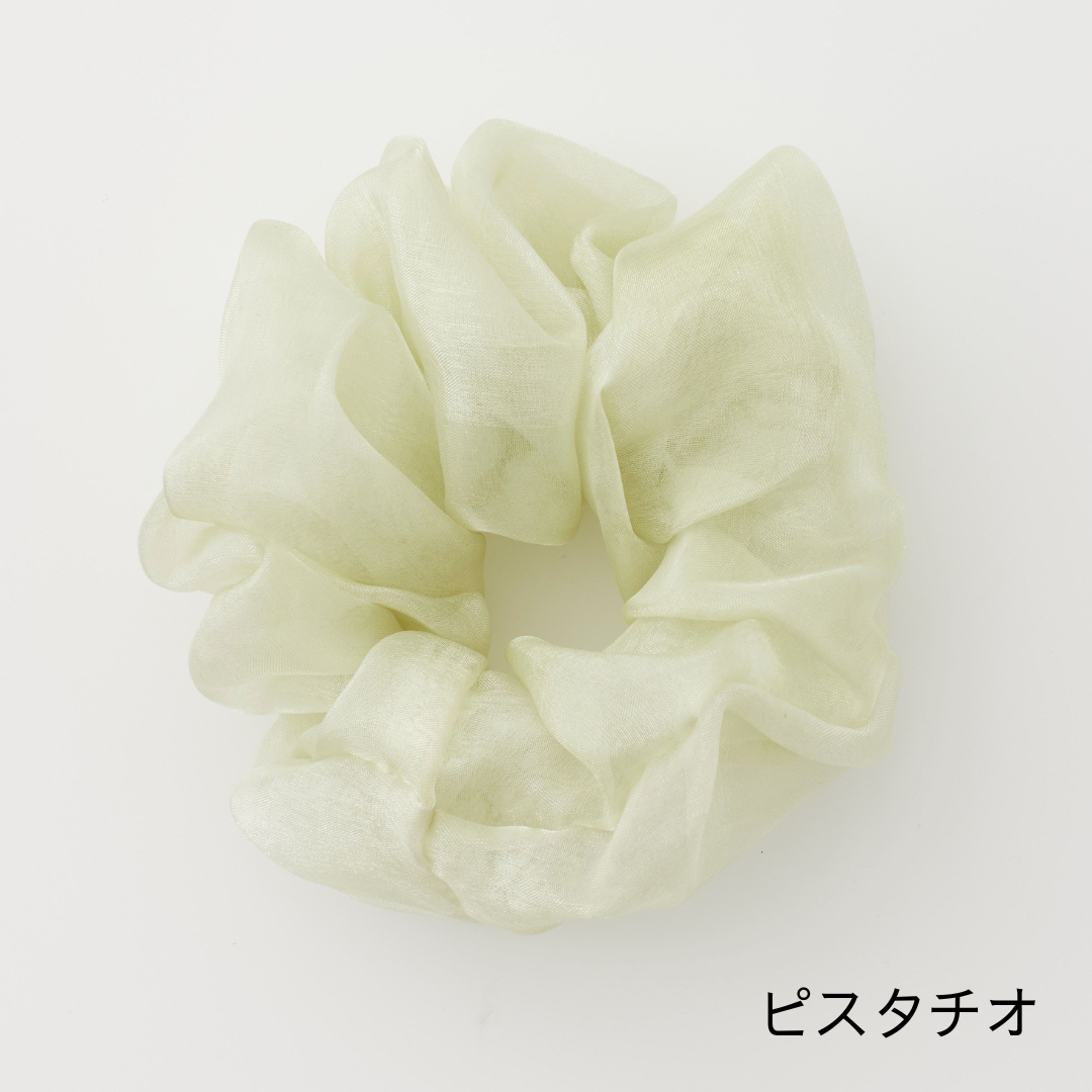オーガンジーシュシュ