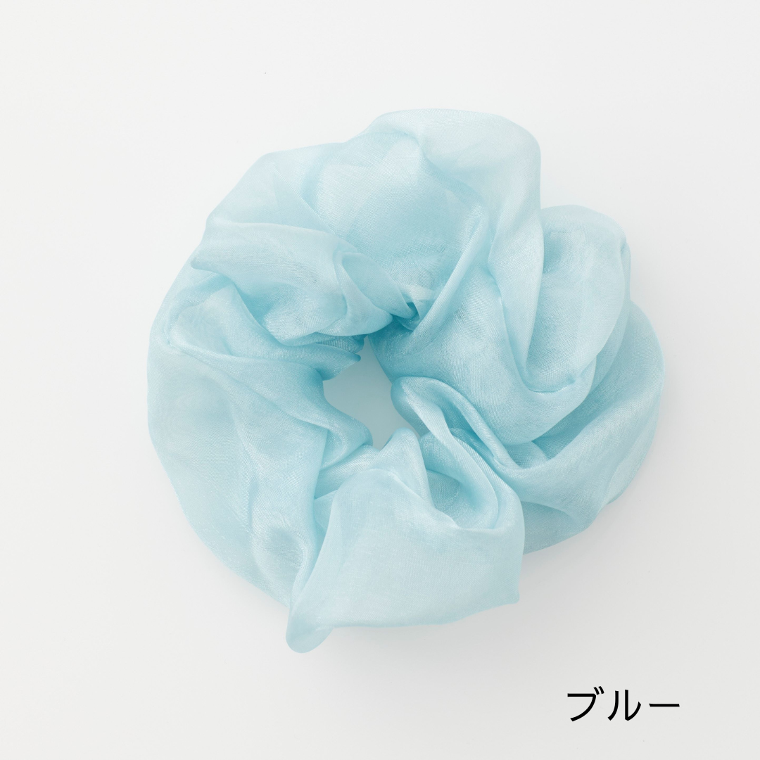 オーガンジーシュシュ
